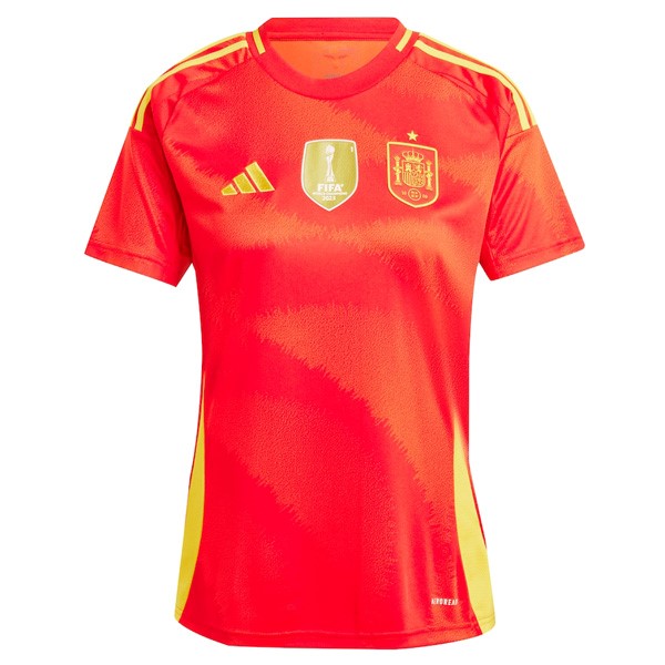 Tailandia Camiseta España Replica Primera Ropa Mujer 2024